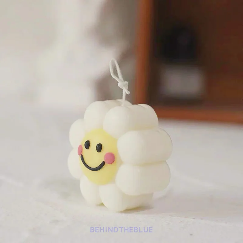 Силиконовая форма Smiley Подсолнух искусственное мыло свеча в Корейском стиле | Дом