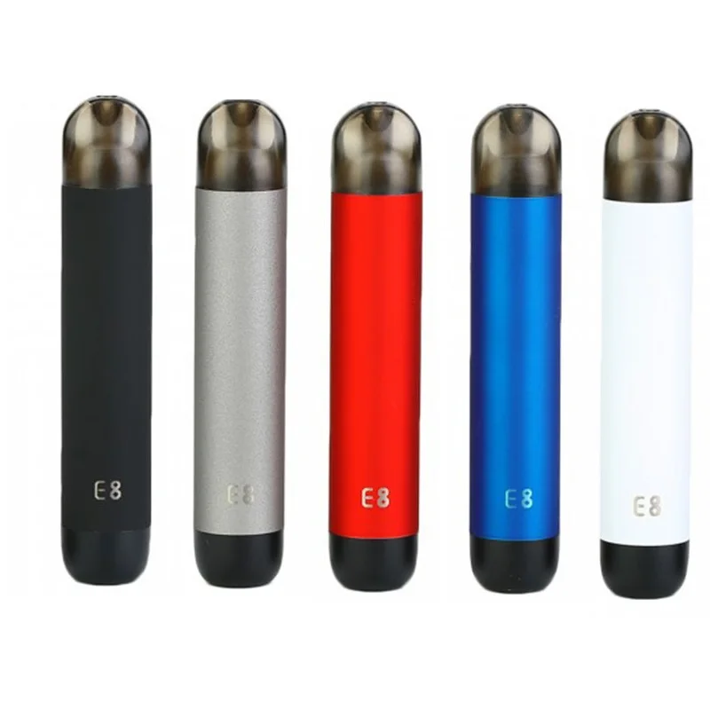 

JDI E8 Pod System Kit 350mAh 1.2ml 1.5ohm 1.8ohm E Cigarette vs Minifit Vape Accessory