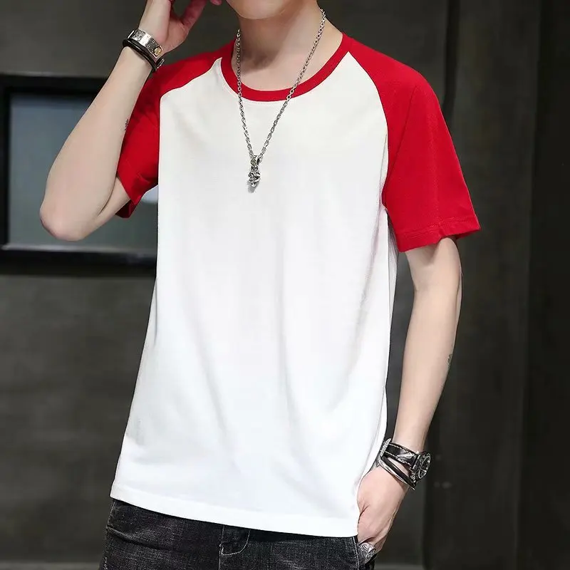 Футболка оверсайз 100% хлопковая футболка для мужчин повседневные футболки 5XL