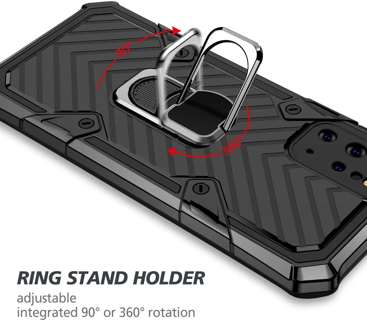 

For Samsung Galaxy S20 Plus Military-grade anti-drop phone case For S20 Ultra Armor car bracket Cover