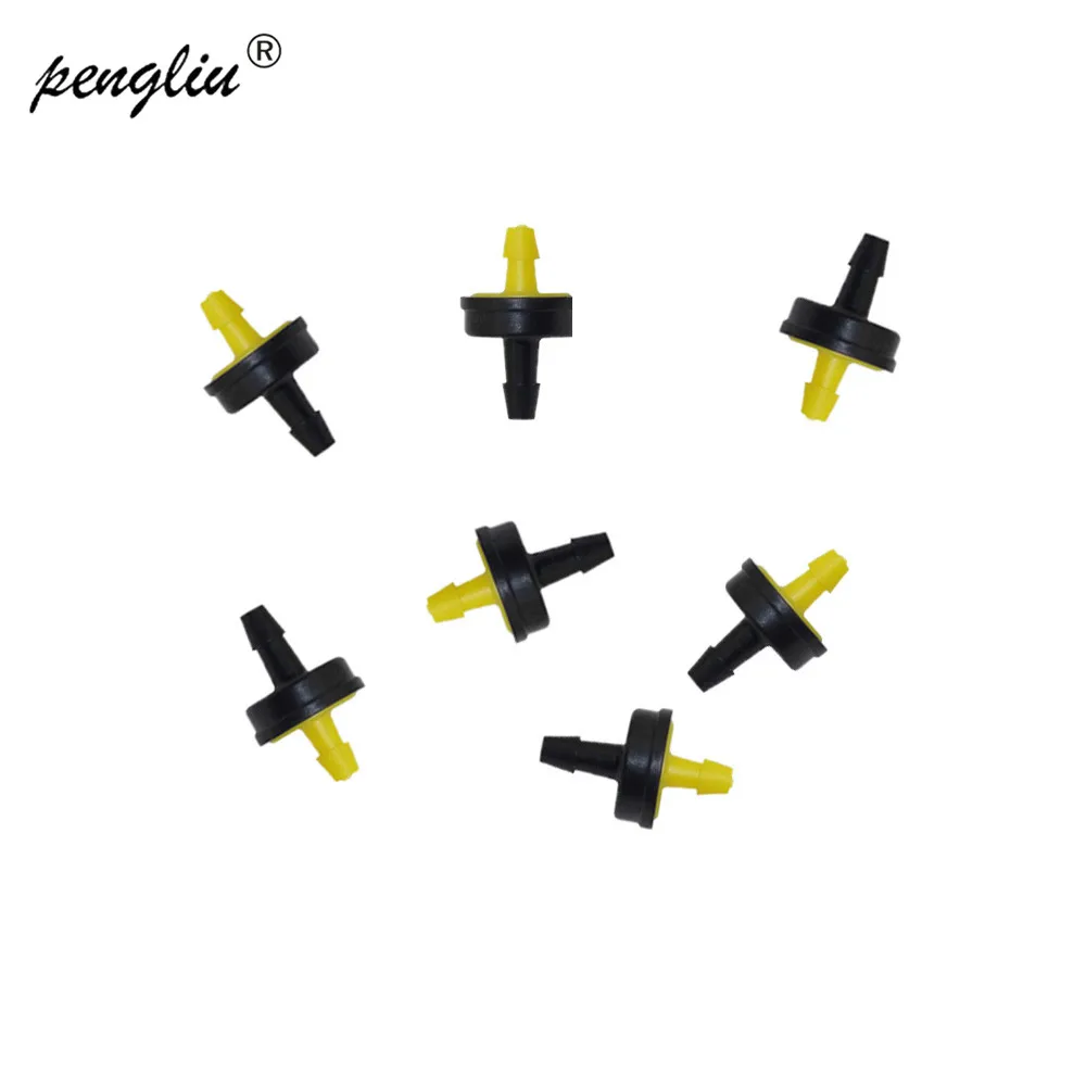 Мини капельный излучатель с компенсацией давления встроенный для капельного