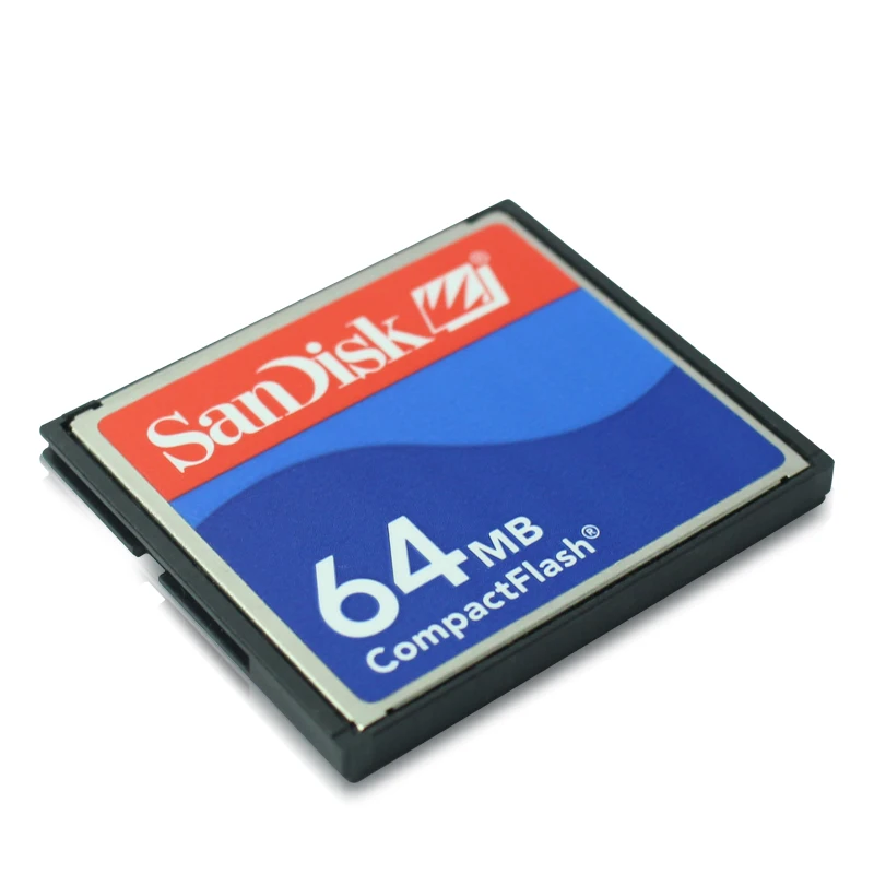 

10pcs/lot Original Sandisk CF CARD 64MB 128MB 256MB CompactFlash Card CF Memory Card