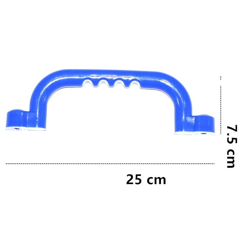 2 шт. синие ручки с ручкой твердые безопасные игрушечные набор для скалолазания