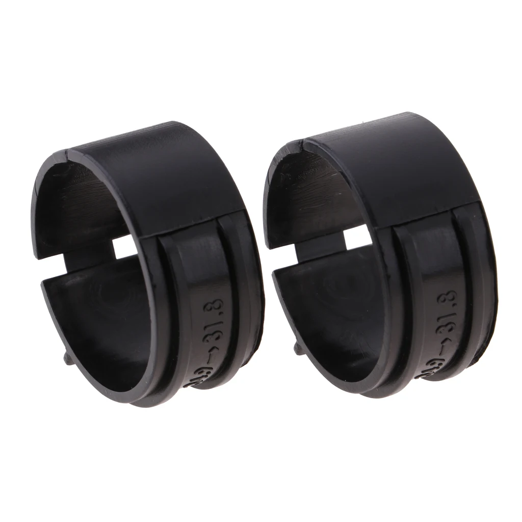 2 пары велосипед передний переключатель зажим адаптер Редуктор 34 9 мм до 31 8 MTB