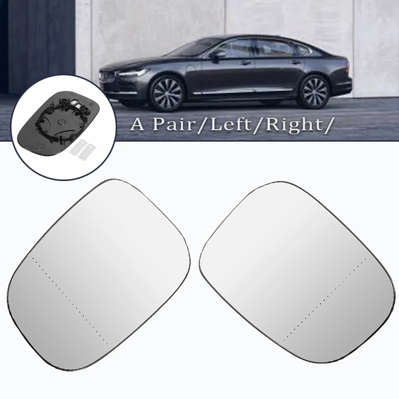 

Left / Right Car Heated Side Rearview Rearview Side Heated Door Mirror Glass For Volvo C30 C70 S60 S80 V50 2006-2009 30762571