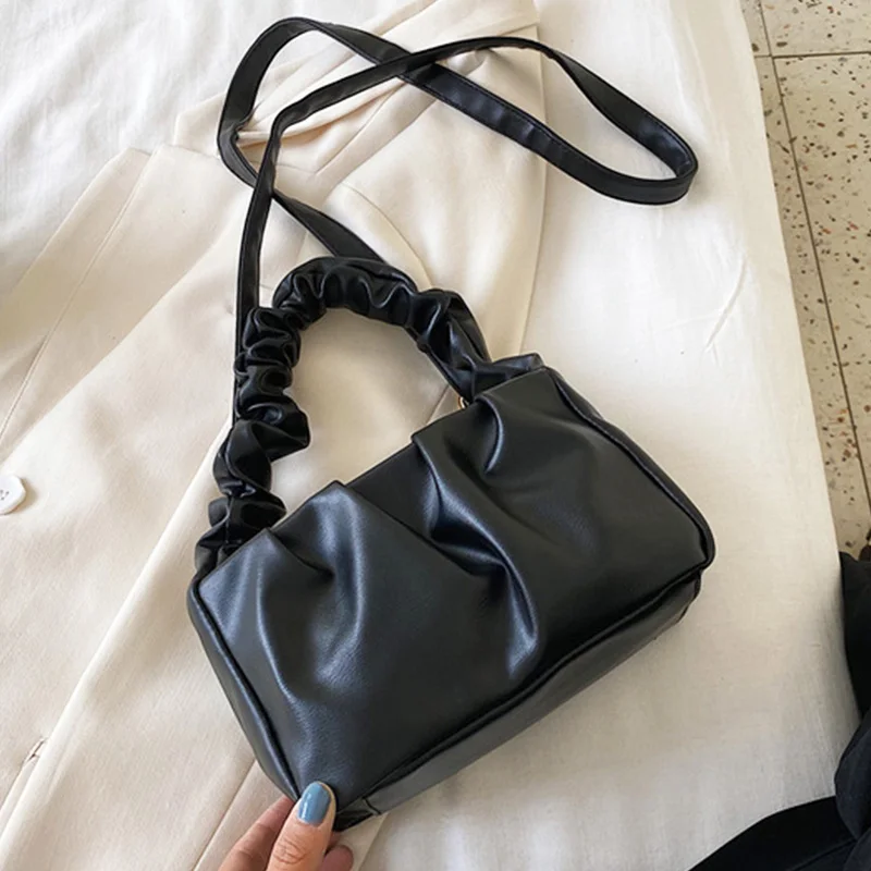 Женская сумка-клатч из мягкой кожи однотонная летняя сумка через плечо | Багаж и