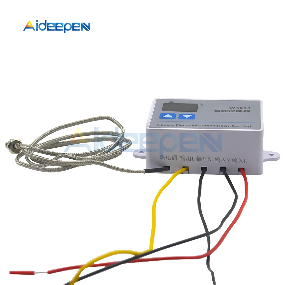 W3013 10A цифровой Температура контроллер микрокомпьютерный термостат