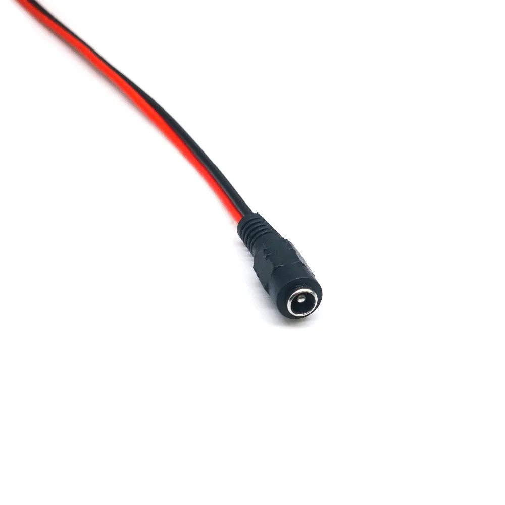 

5.5x2.1mm DC power female cable 12V Plug DC Female Adapter cable Plug Connector for CCTV Camera DC plug Female 5.5*2.1