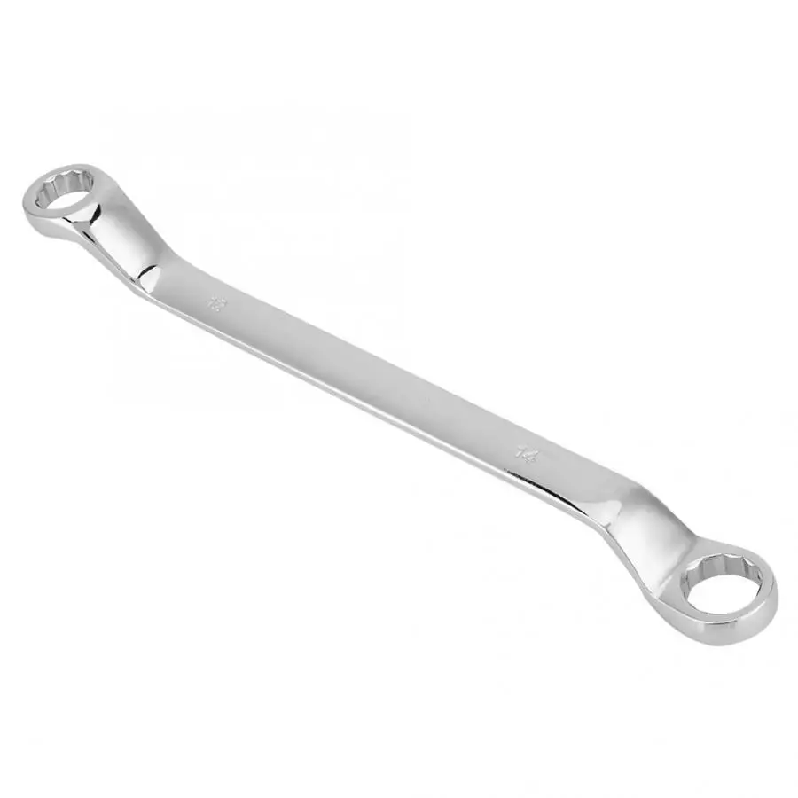 Двухсторонняя коленчатая кольцевой ключ двуглавый удлиненный храповый 12 14