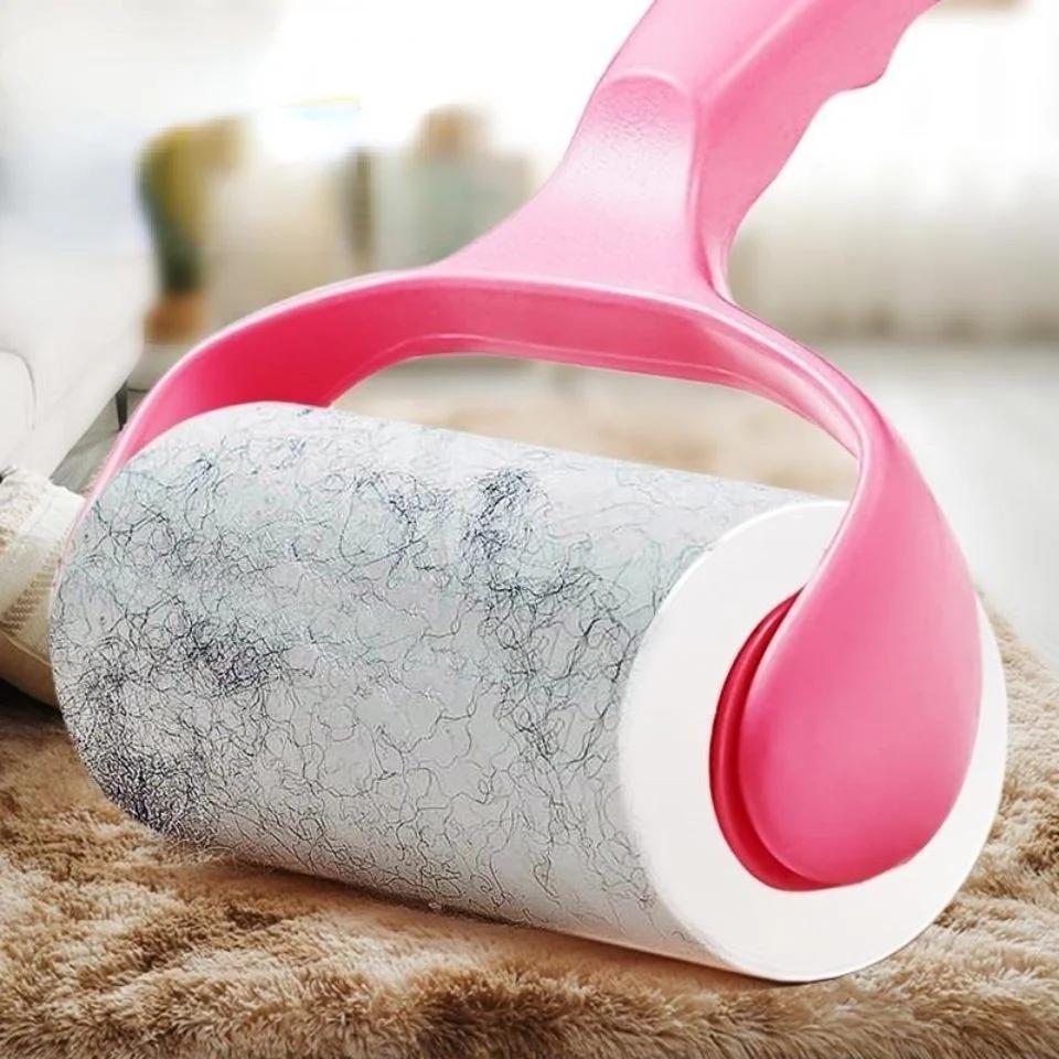 

Household hair sticking device can tear sticky paper curling brush hair suction device clothes clothes sticking roller