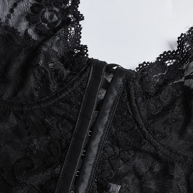 Echonight Corset Waist Trainer with Thongs Sexy Body Shaper Modeling Strap Slimming Halter Underwear Women Lingerie Shapewear