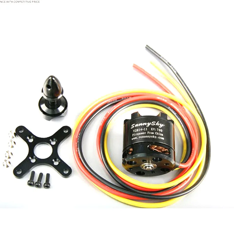 Бесщеточный мотор SunnySky V2814 700KV 800KV 870KV для радиоуправляемого квадрокоптера |