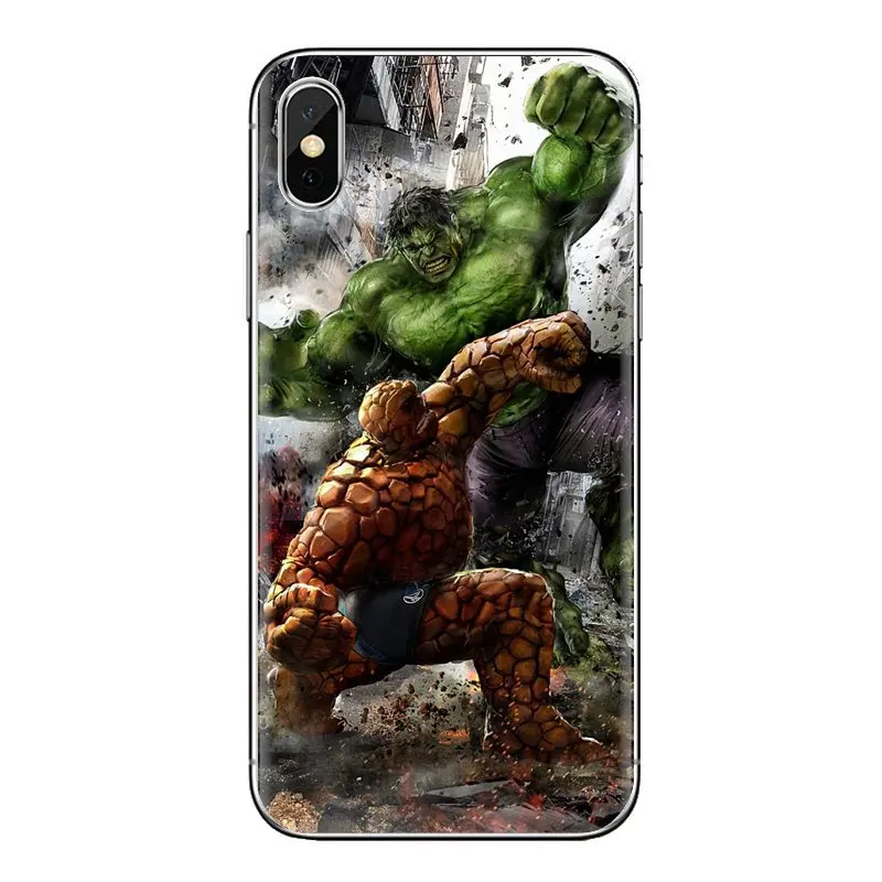 For Huawei Honor 7X V10 6C V9 6A Play 9 Mate 10 Pro Y7 Y5 P8 P10 Lite Plus GR5 2017 Silicone Shell Covers Spider Man Marvel Hulk |