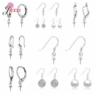 wholesale trendy 925 sterling silver jewelry accessories high quality diy earring hooks for beads jewellery handmaking