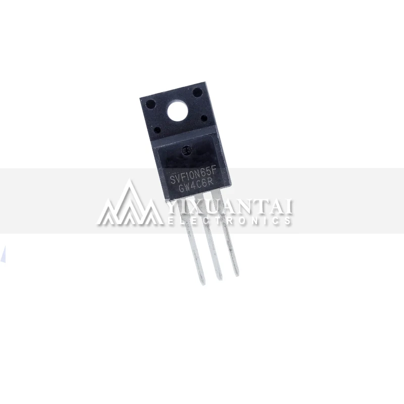 

10pcs/lot 100% NEW origina SVF10N65F 650V 10A 10N65F 10N65 TO220 Triode Transistor TO-220