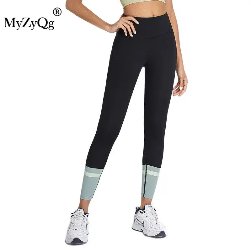 

Yoga Pants Women Stretch Belly Peach Compressed Hips Nude Running Leggings Fitness Tight Sweatpants Sportswear Sports Trousers