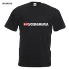 Футболка Yoshimura мужская с выхлопными трубами, модная тенниска с круглым вырезом, майка для езды на мотоцикле, лето
