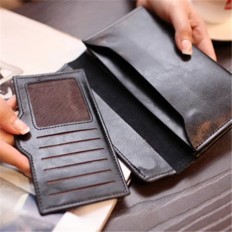 

Ladies Wallet Long Magnetic Buckle Women Wallet Clutch Bag Women Bag Leather Coin Purse Credit Card Holder