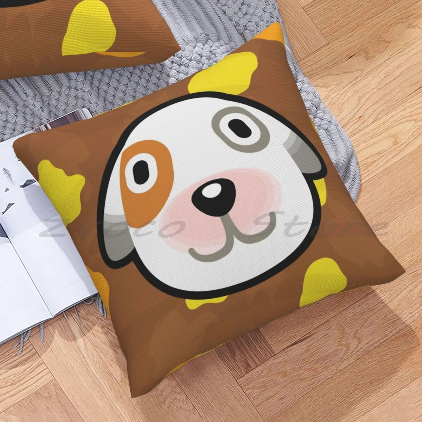 Кости животные персонализированный Diy узор плюшевая льняная бархатная Удобная