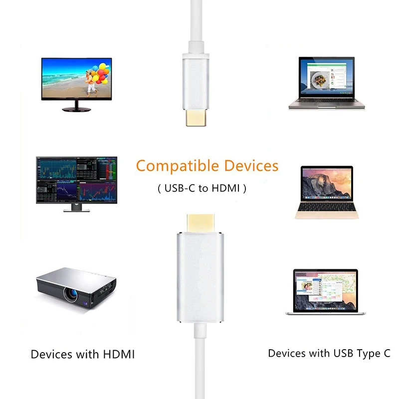 Кабель-удлинитель USB Type-C 3 1-HDMI 1 8 м 4K x 2K |