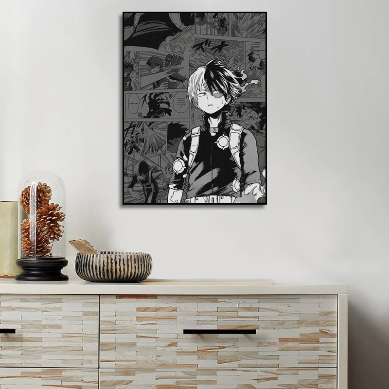 Домашний декор холст настенное искусство краски мой герой Академия рисунки