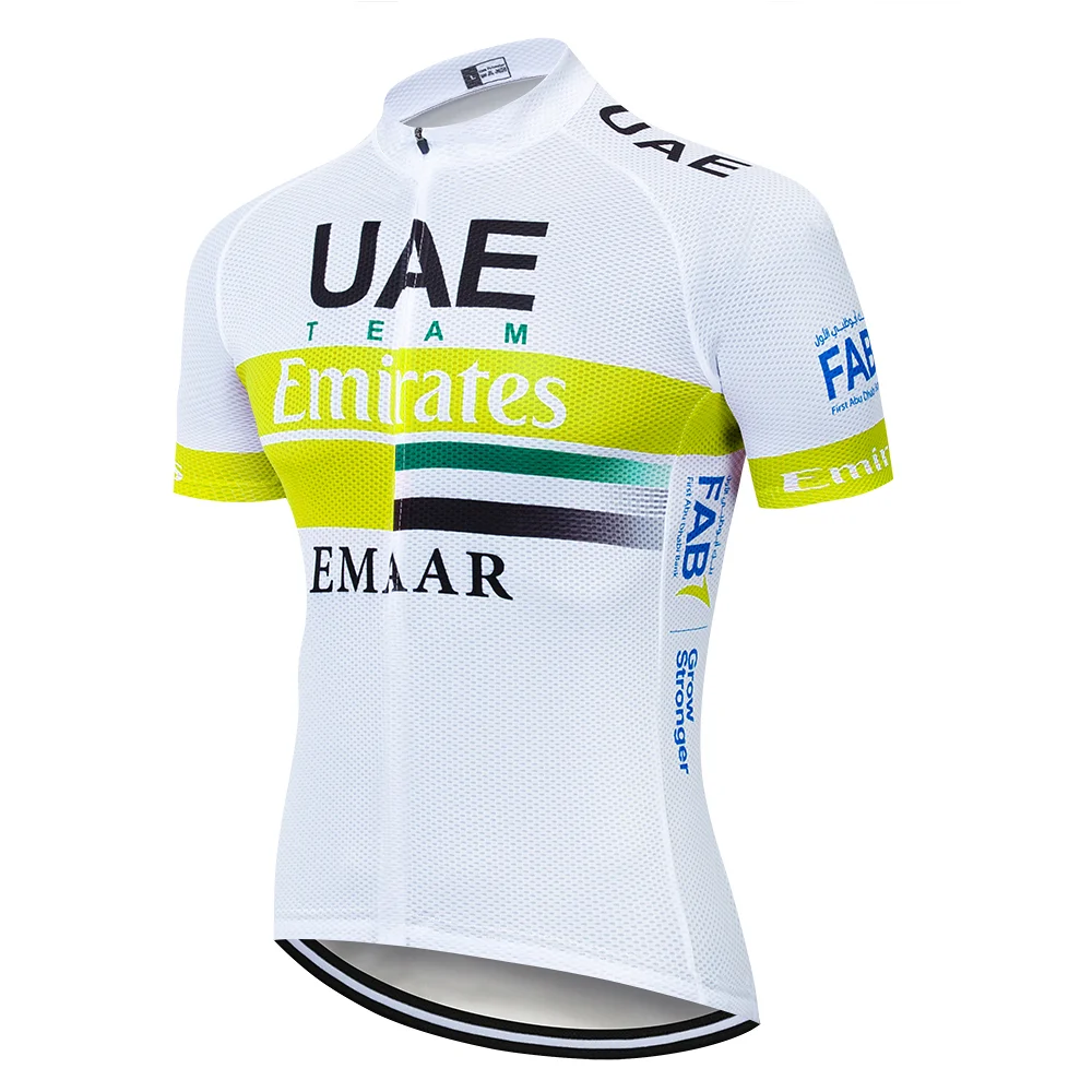 Cycling jersey Команда ОАЭ PRO Велоспорт Джерси 9D гель велосипед шорты Костюм MTB Ropa Ciclismo мужские летние велосипедный майон culotte одежда - Цвет: Cycling jersey