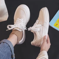 women gumshoes students casual sneakers vulcanized shoes green beige black canvas shoe 35 40 thick bottom 2021 autumn new