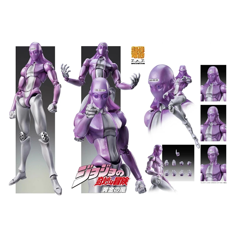 

16cm Original Medicos JoJo's Bizarre Adventure Moody Blues Action PVC Collection Model Toy Anime Figure Toys For Kids