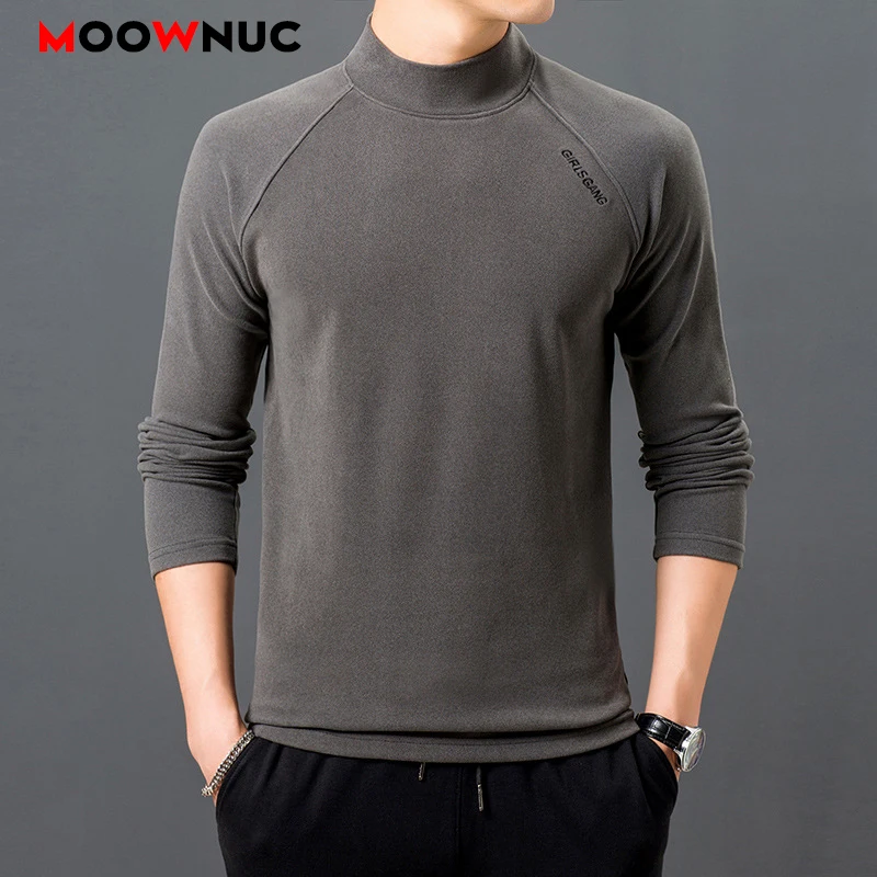 

Мужской пуловер, уличное платье, Мужская толстовка, Весенняя спортивная одежда, уличная одежда, модная Однотонная рубашка MOOWNUC