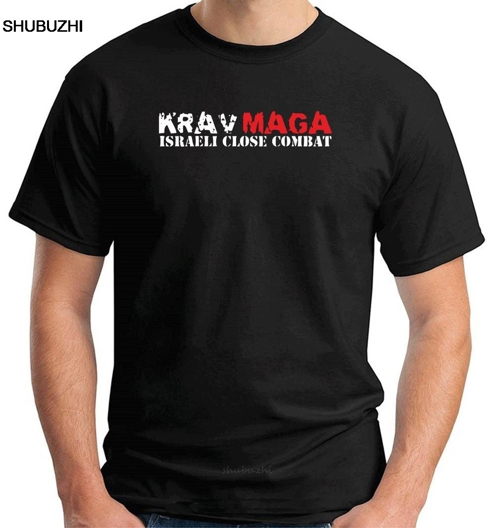2020 новейшая Мужская забавная футболка TAM0095 krav maga Темная модная мужская хлопковая