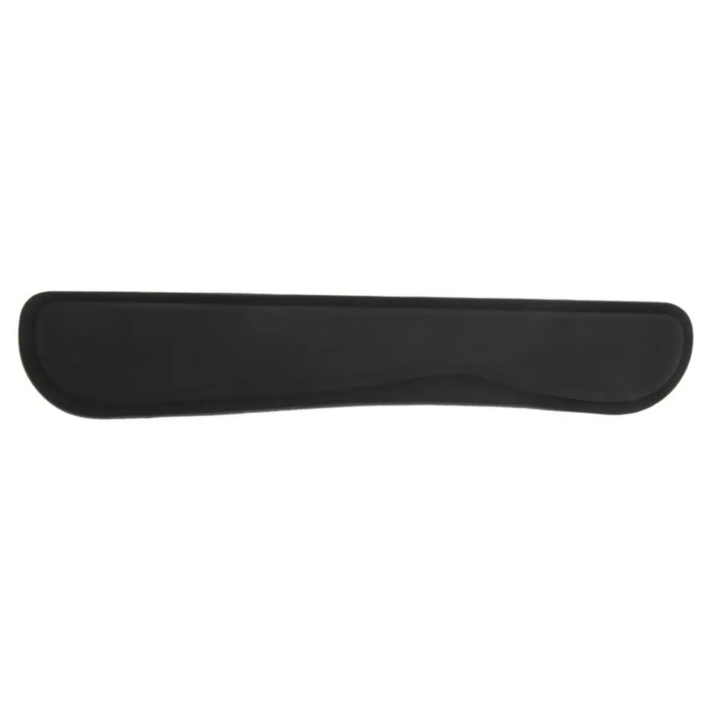 

Desktop Gel Mouse Pad Anti Slip Black Support Wrist Rest Desk Mouse Mat for PC Computer Gaming Keyboard Raised Platform Hands