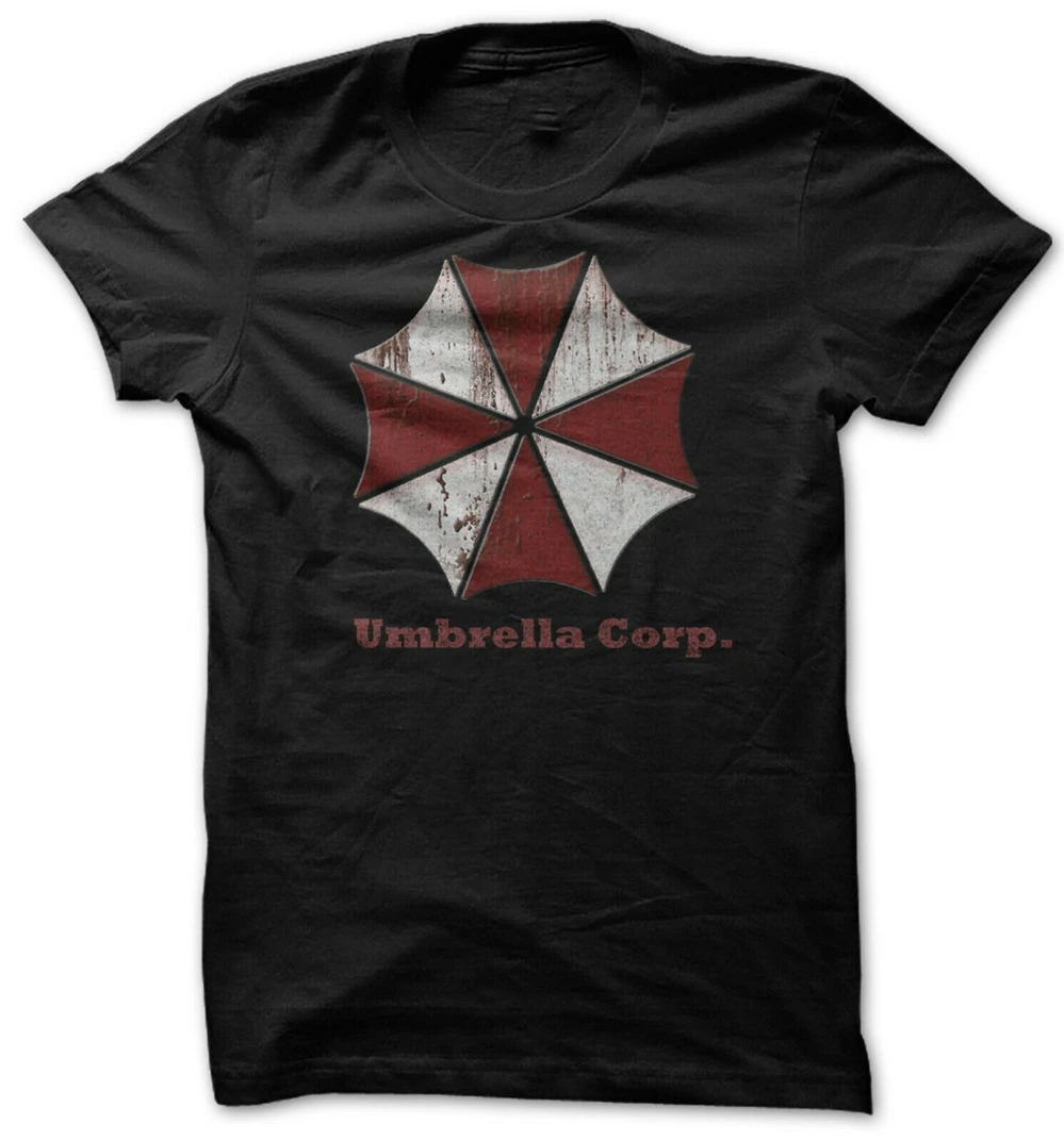 Umbrella corp. Distressed Мужская футболка для мужчин и женщин S XXXL высокого качества|Мужские
