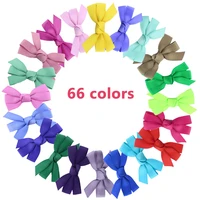 polyester ribbon bow with alligator clips baby girls hairbow hairpins girl top bow knowt hair clip children small hairpin