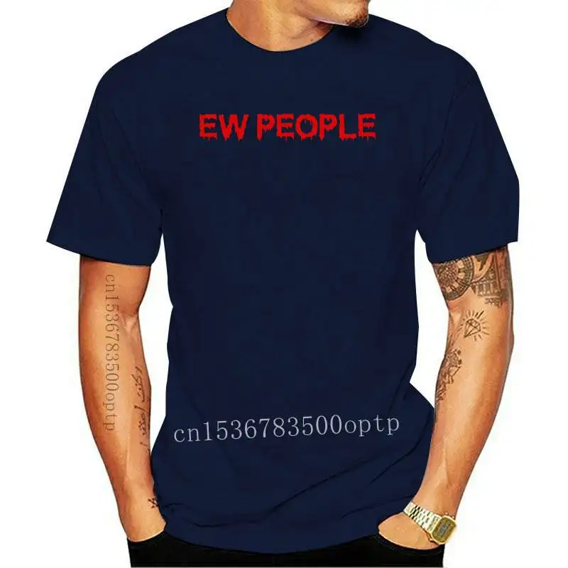 

New Ew People 100% Cotton T-shirt Spooky Unisex Short Sleeve Halloween Party Gift Tshirt Funny Women Autumn Holiday Tee Shirt To