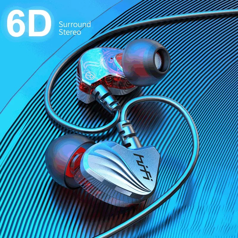 Olhveitra 3 5 мм In Ear аудиофоны проводные наушники для iPhone Android Handsfree Спорт бас стерео