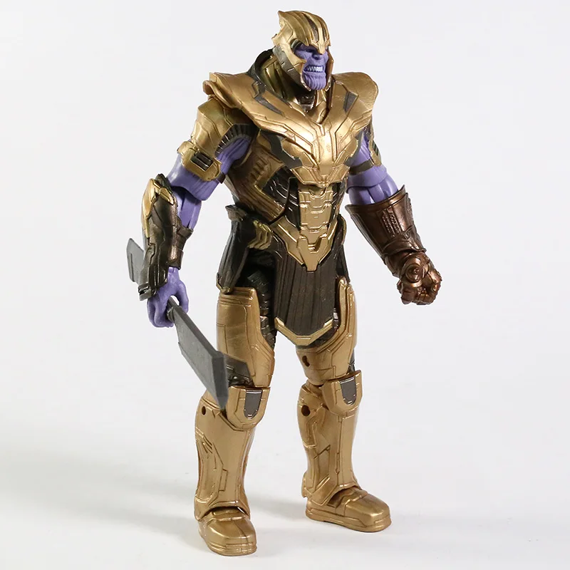 Оригинальная экшн-фигурка Marvel Legends танос 8 дюймов ПВХ Коллекционная модель кукла