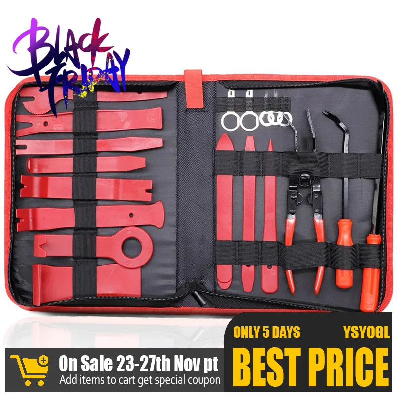 Набор инструментов для снятия автомобильной отделки снятие панели автомобиля