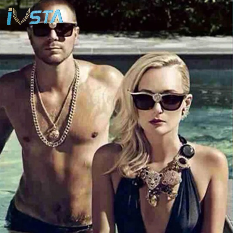 Очки IVSTA в стиле стимпанк для мужчин и женщин роскошные солнцезащитные с 3d