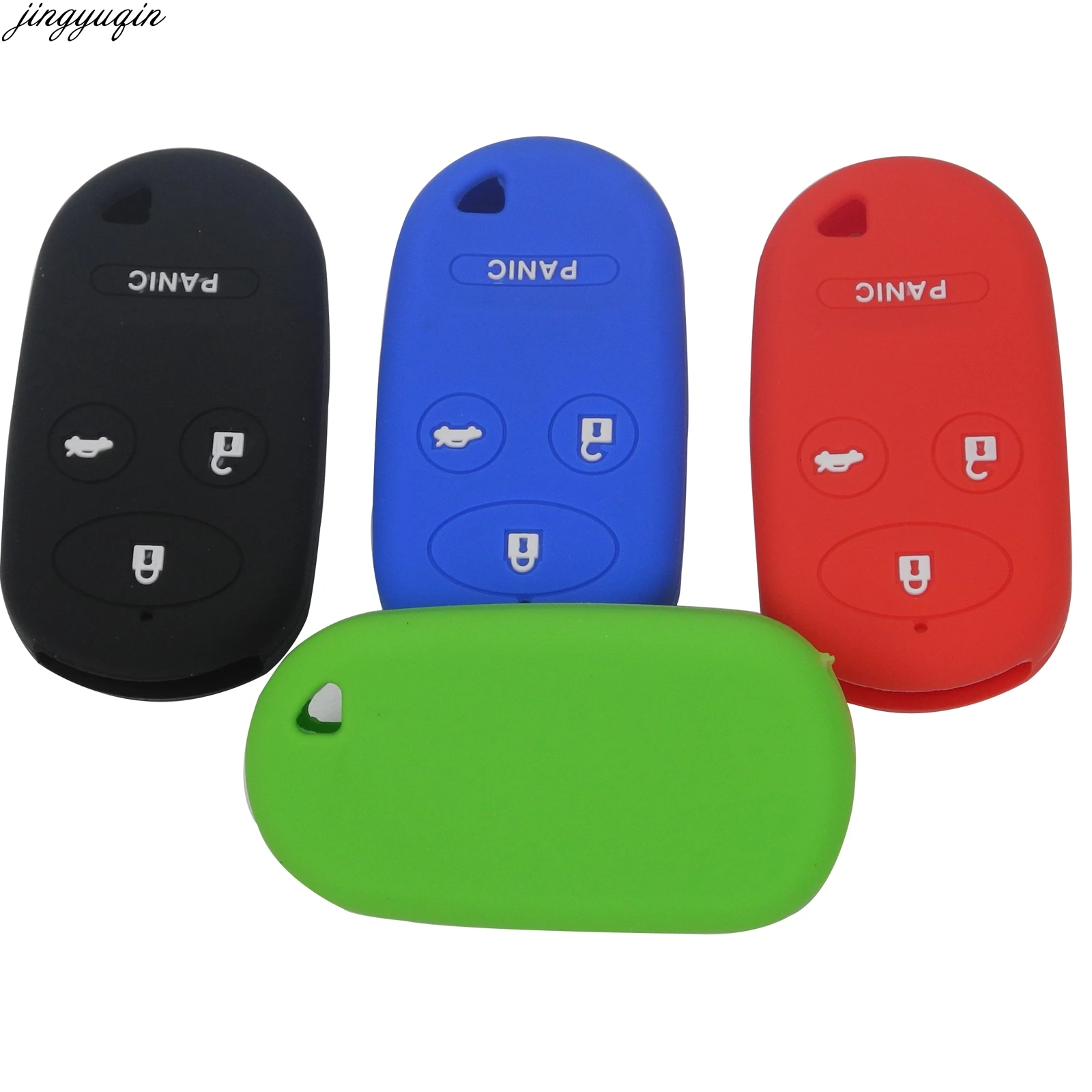 30 шт. 4 кнопки силиконовый пульт дистанционного управления автомобиля Стайлинг