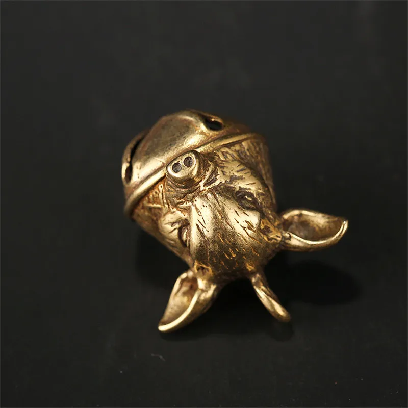 Винтажные медные Подвески в виде колокольчика со знаками Зодиака аксессуары