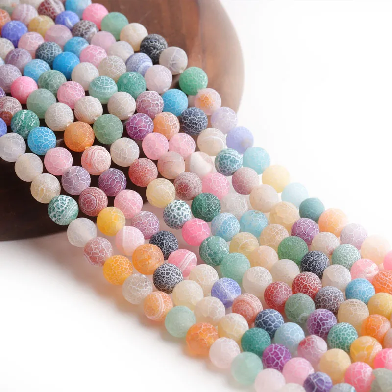 

Natural Stone COLOUR Agates Onyx Beads For Jewelry Making 4mm-12mm Round Loose Beads DIY Bracelets 15"