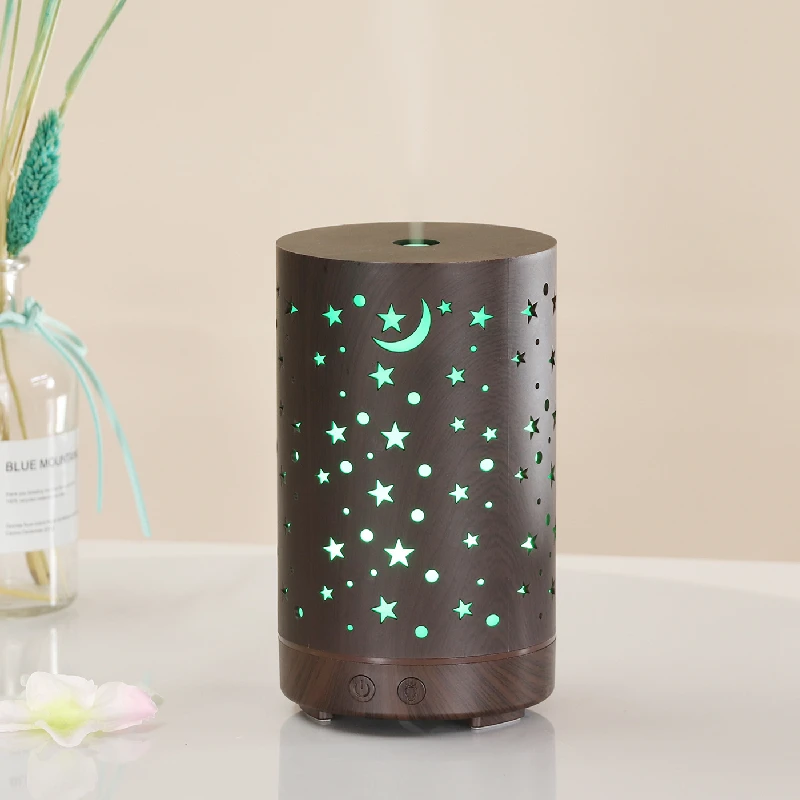 

Xingyue humidifier, aroma humidifying atomizer, colorful light hollow humidifier, essential oil humidifier with remote control