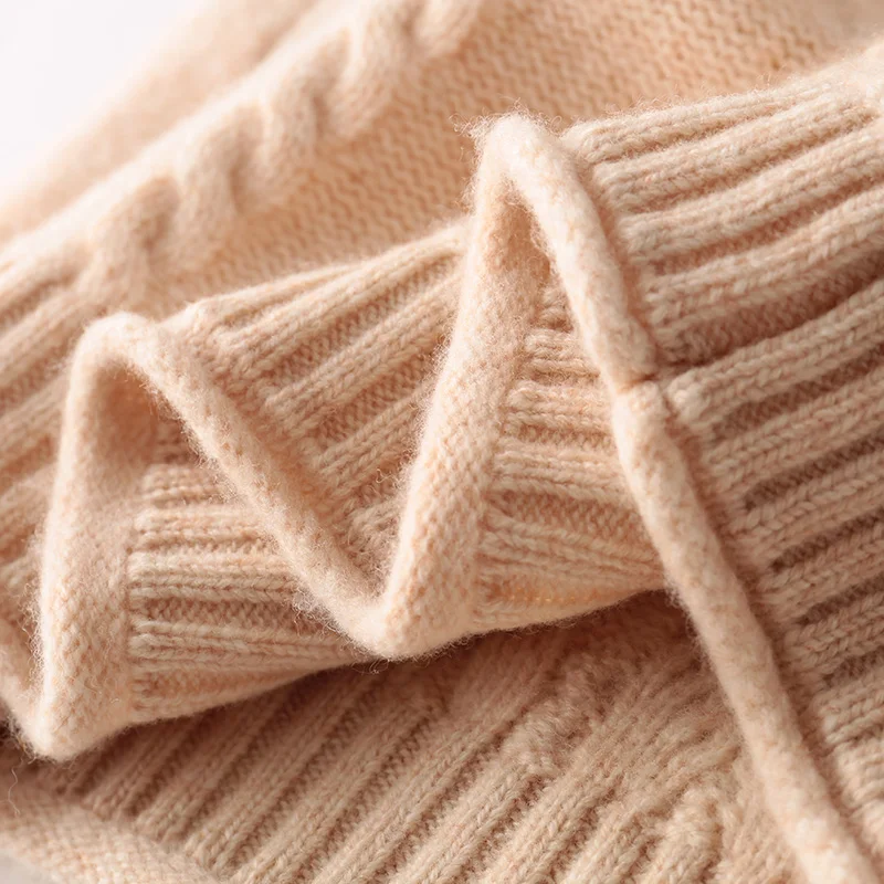 

LITVRIYH women sweater knit top female pullover long sleeve O-neck cashmere sweater women pullover female knitted sweater jumper