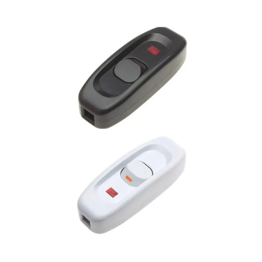 Черно белый прикроватный выключатель типа гвоздя светильник с переключателем на