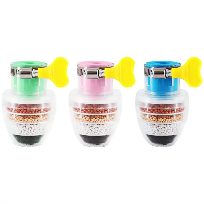 Универсальный мини кран с активированным углем фильтры для воды очиститель