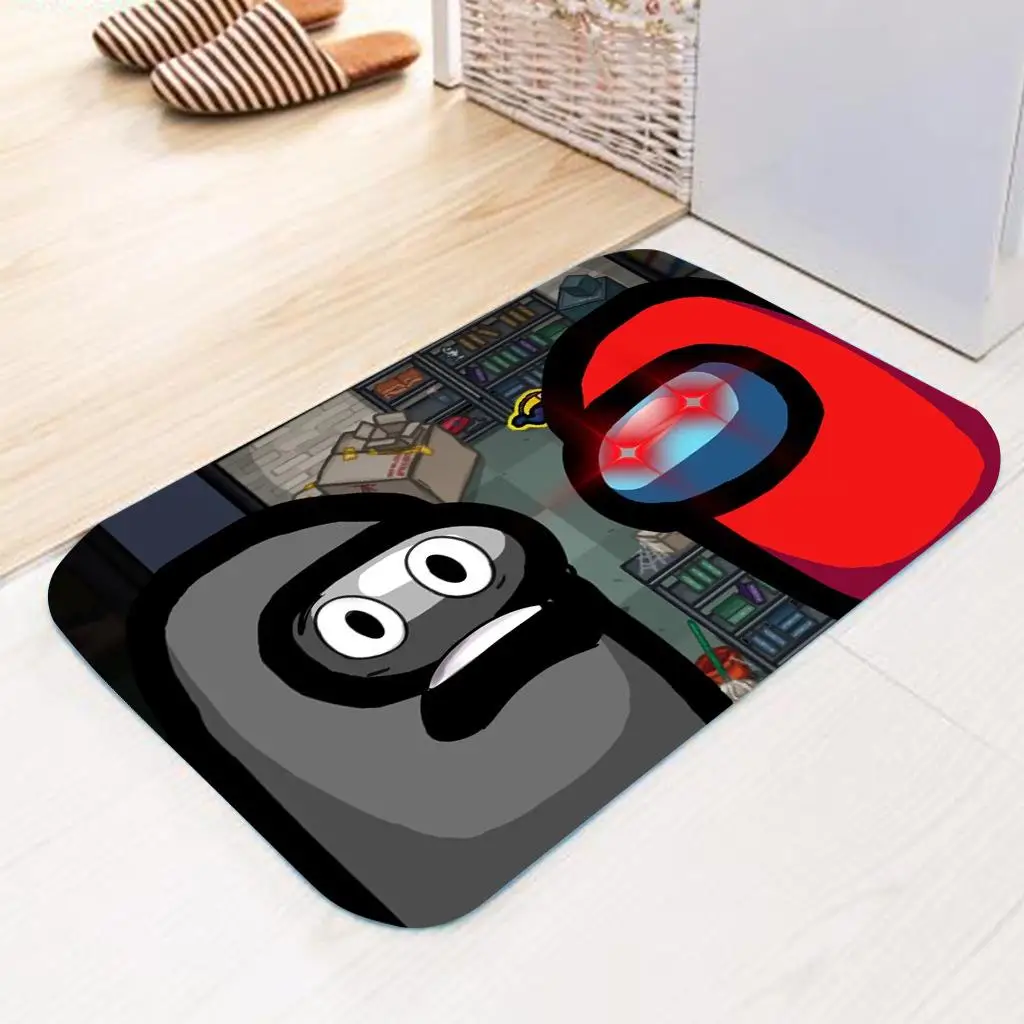 40x60 см разногласий между нами игровой коврик из мягкой фланели ковер Кухня