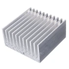 Радиатор Mayitr алюминиевый, белый, с 11 зубьями, 40 х 40 х 20 мм, 1 шт.