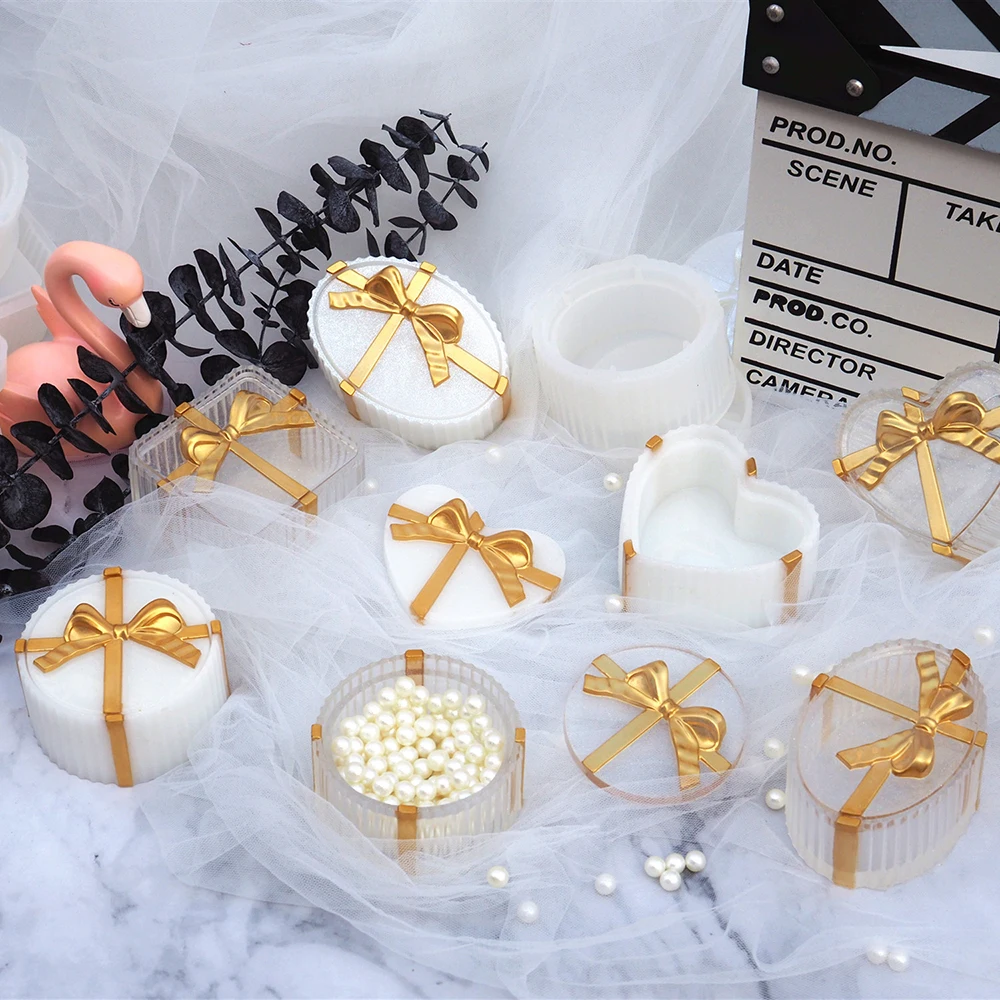 Новая прозрачная силиконовая шкатулка для хранения ожерелья 1 шт.|Глиняные формы|