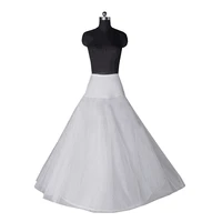 a line wedding gowns petticoat underskirt crinolines for wedding dress high quality