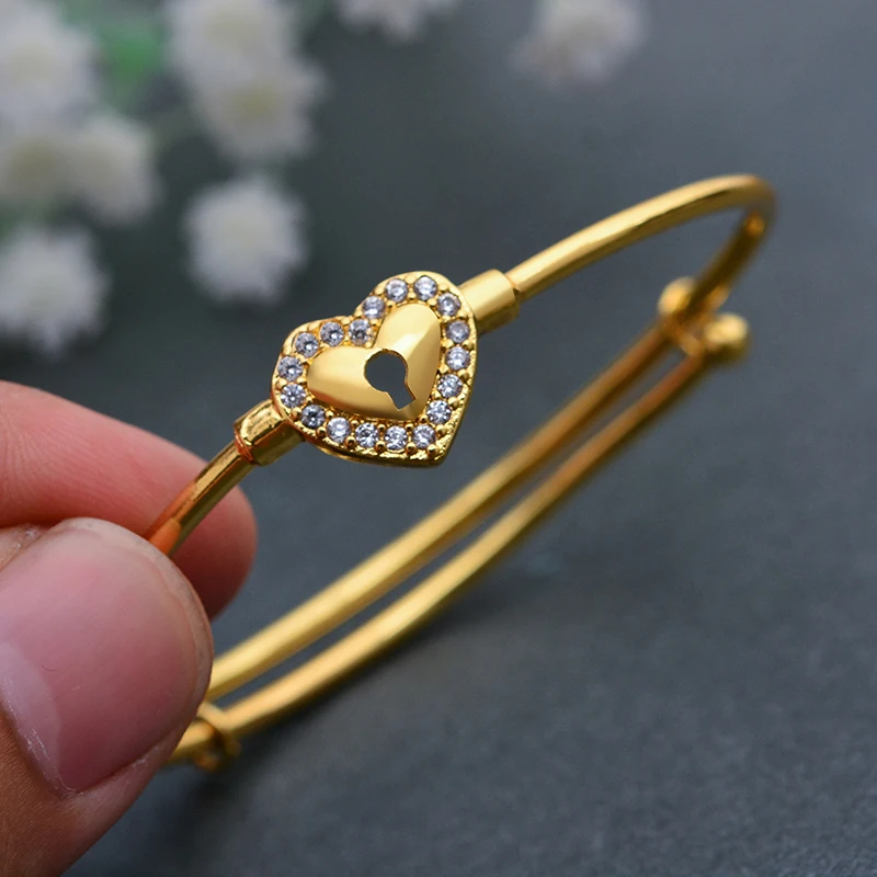 WANDO 1 шт./лот золотые браслеты Дубая для женщин и мужчин африканские европейские